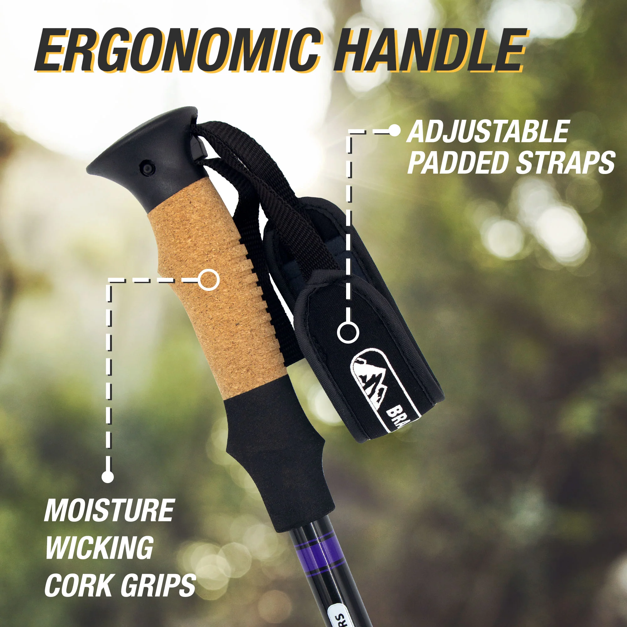 Brazos Outdoors Trekking Poles - Image 4