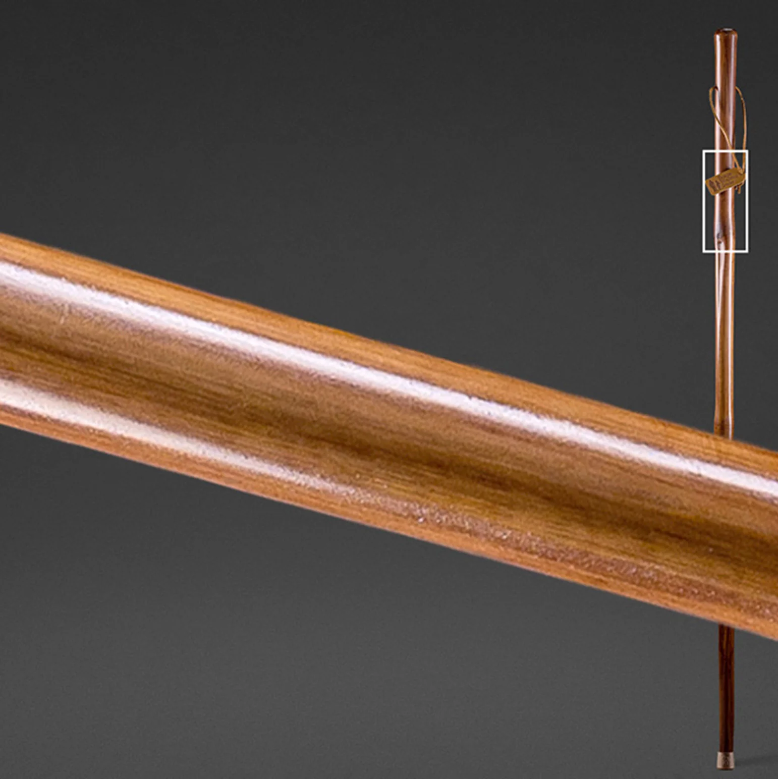 Iron Bamboo Rustic Walking Stick - Image 9