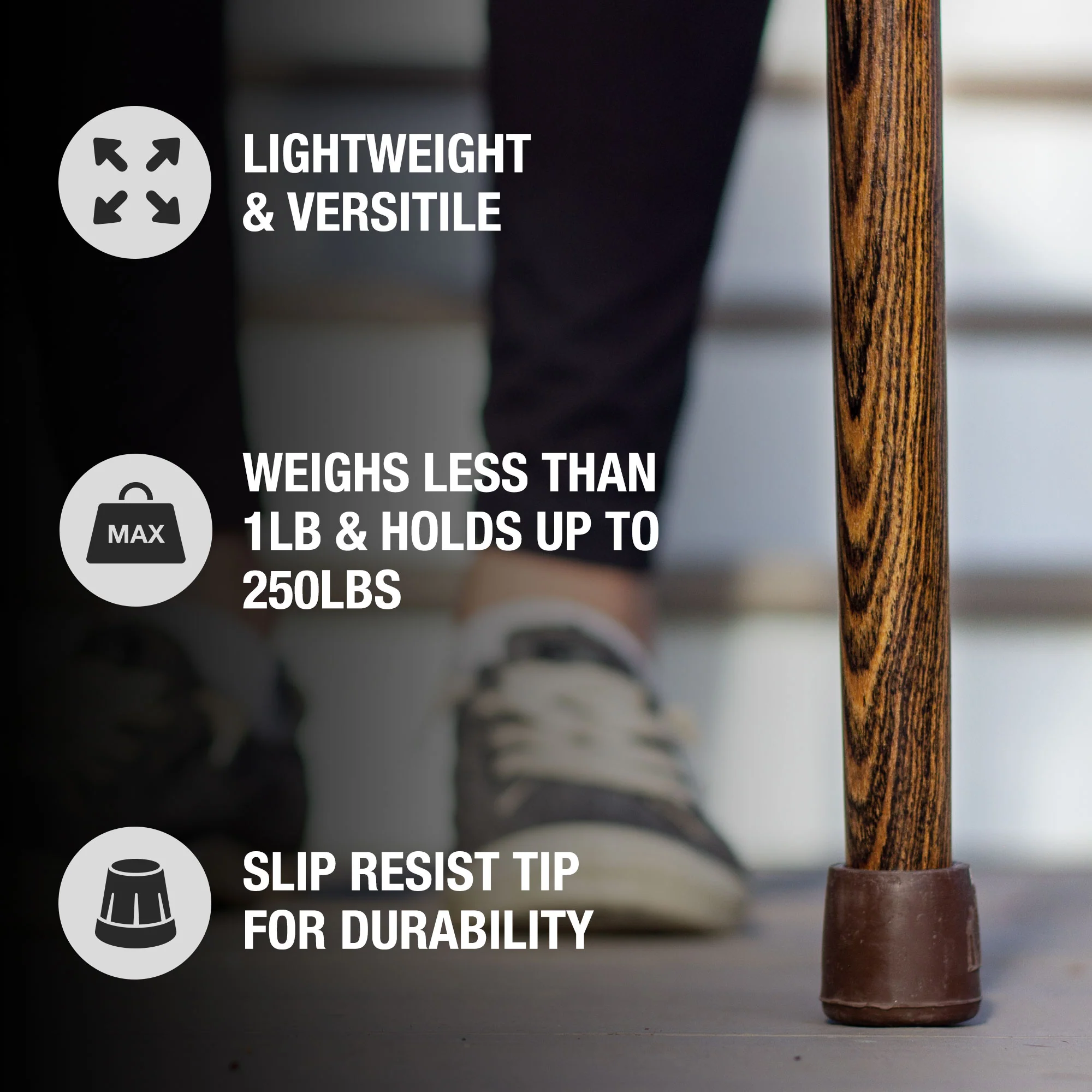 Twisted Bocote Traditional Handcrafted Walking Cane 37" - Image 5