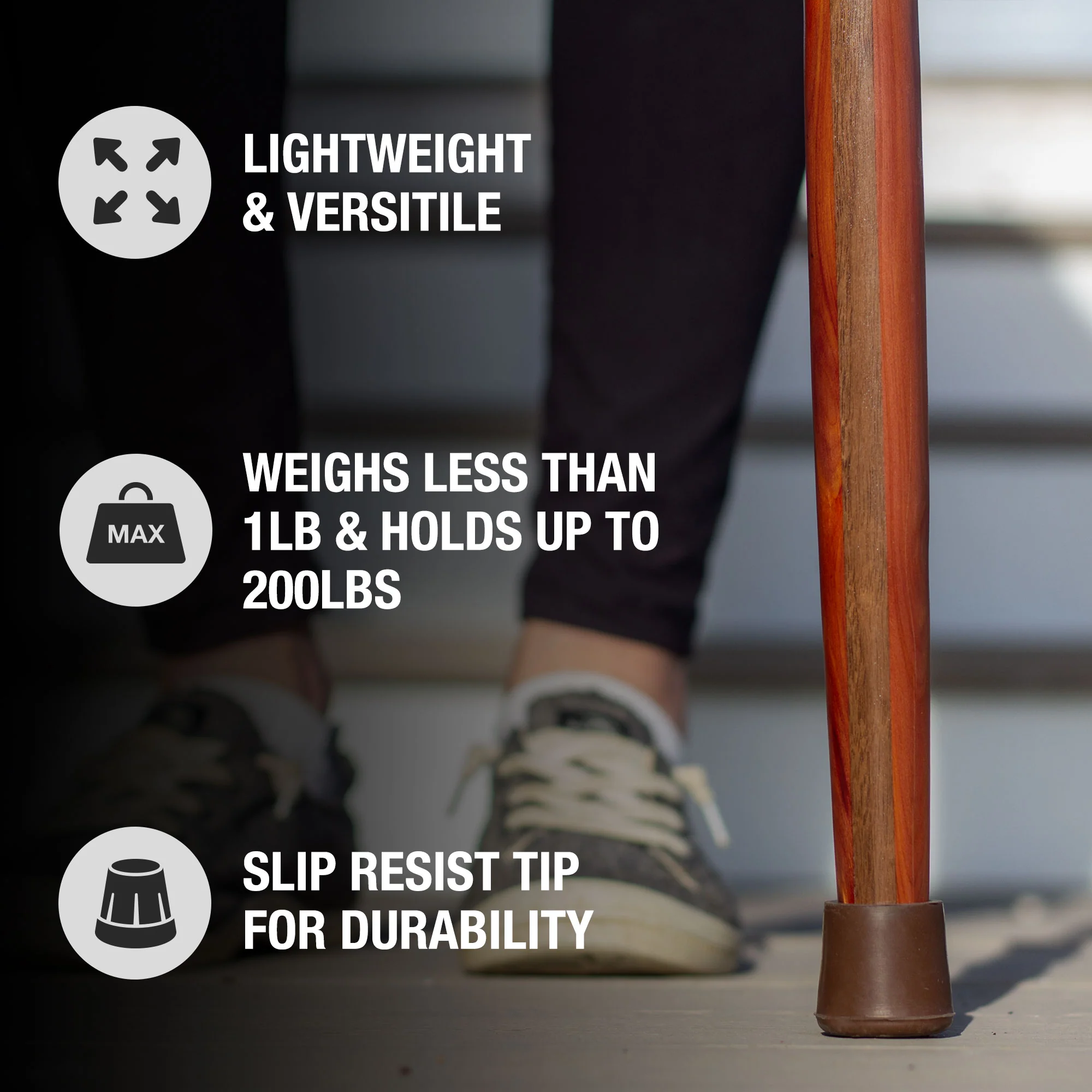 Twisted Cedar Backpacker Handcrafted Walking Stick - Image 6