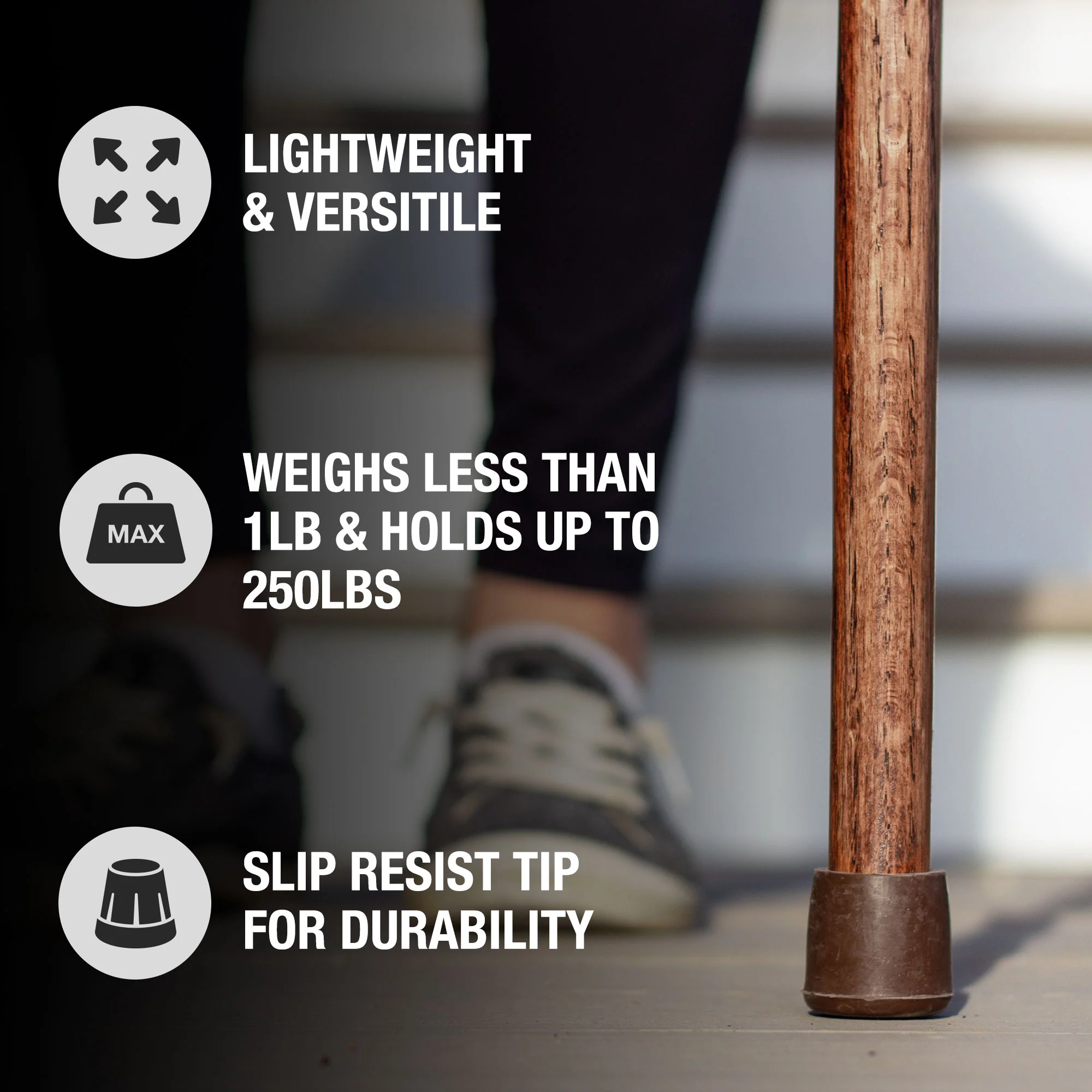 Twisted Oak Trekker Handcrafted Walking Stick - Image 7