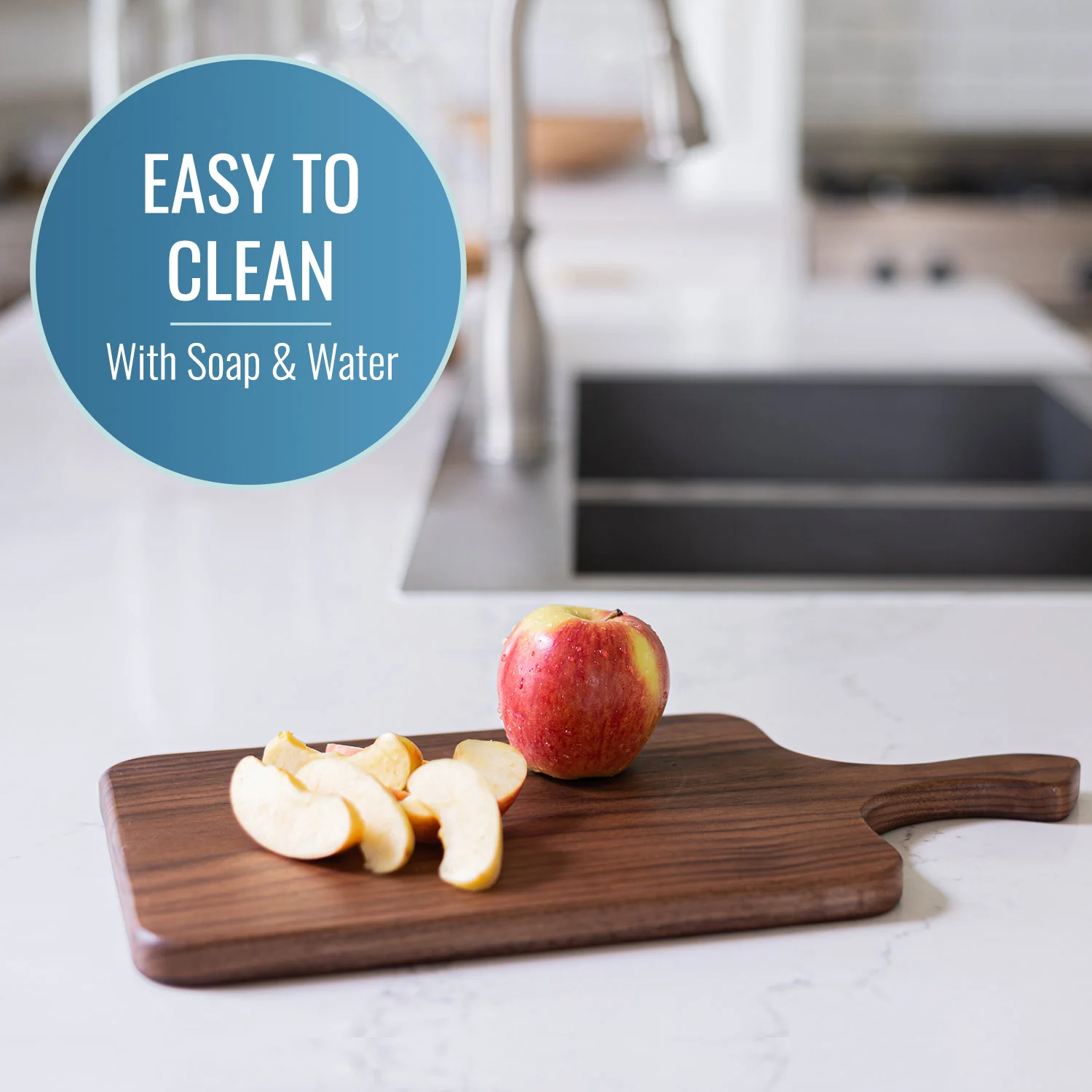 Unseasoned Walnut Paddle Cutting Boards - Image 3